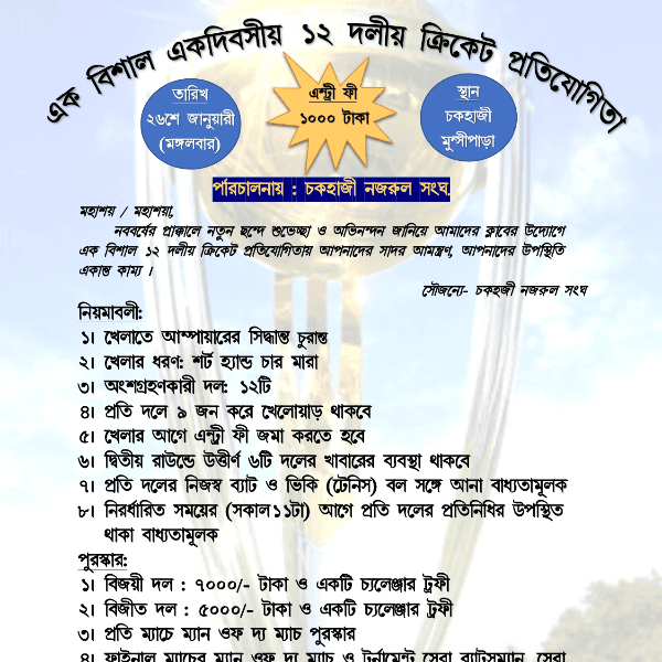 Cricket Tournament profile image