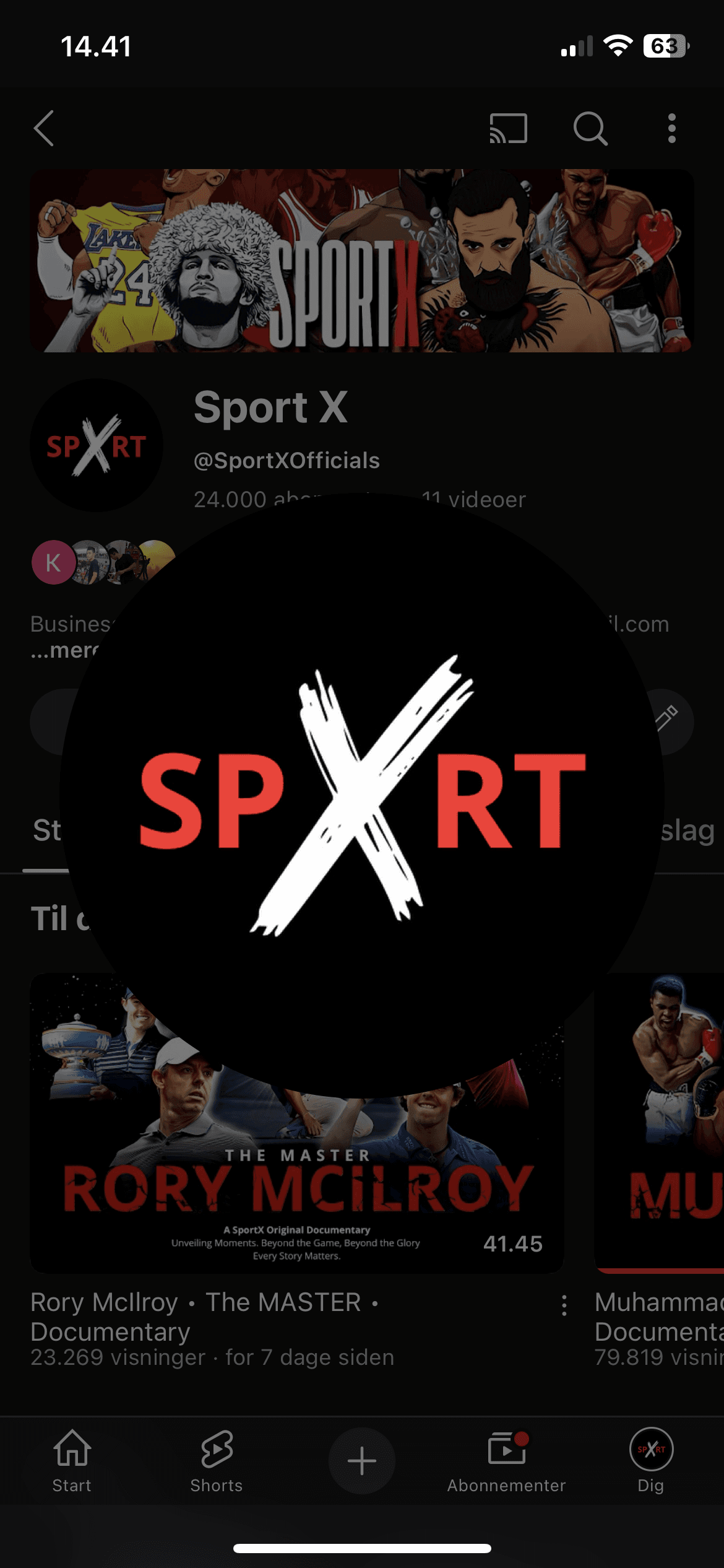 Sport X profile image