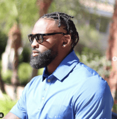 NFL star Michael Brockers with his ColLo Apparel Polo shirt!